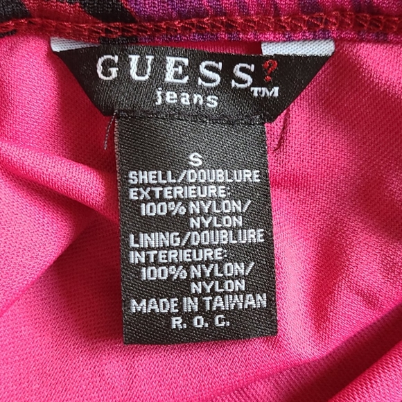 Guess pink leopard tank top - Picture 4 of 4